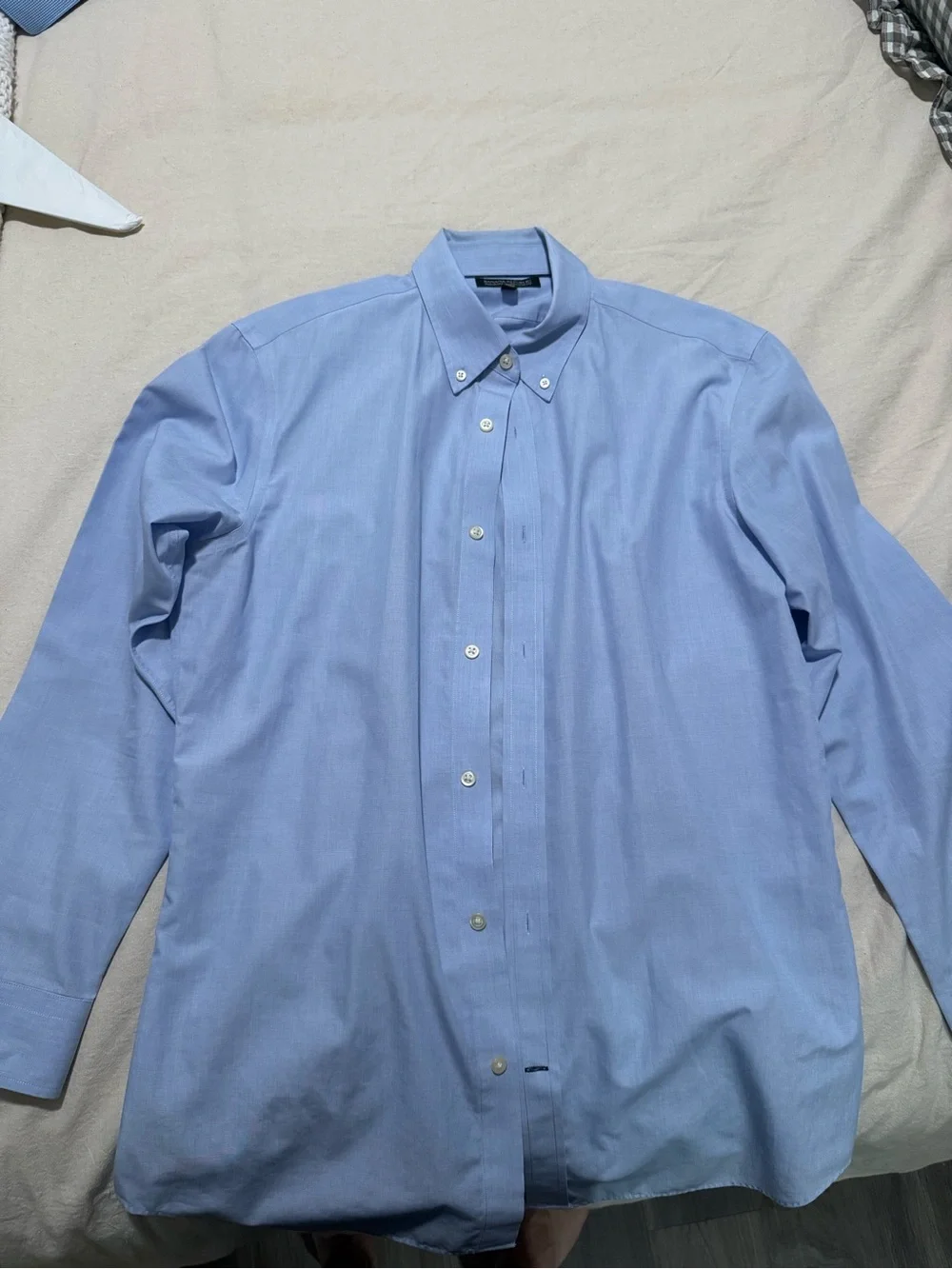 Banana Republic Light Blue Button-Down Dress Shirt